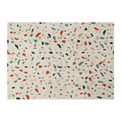 Produktbild von Baumwollteppich Terra - Marmor - 140 x 200