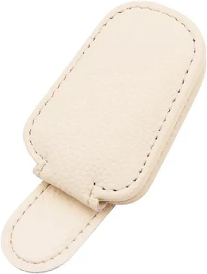 Produktbild von Famanu Brillenhalter für Auto-Sonnenblende - Beige