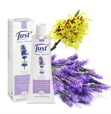 Image de Crème aux herbes Just Lavender Apaise les peaux stressées 100 ml