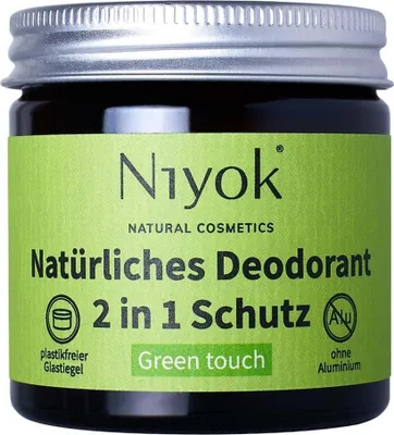Obrázok produktu pre Niyok 3240 NIY, Deodorant, Dezodoračný krém, Tyč, 40 ml, Univerzálne, 40 g