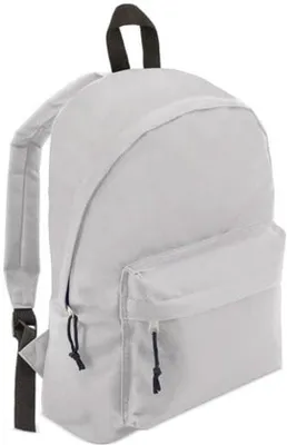 Produktbild von Ibenzoa® Kleiner Rucksack 15 L aus 600D Polyester – leichter Schul- & Alltagsrucksack 27 x 37 x 15 cm, 240 g, mit Reißverschluss-Außenfach, für Kinder und Erwachsene