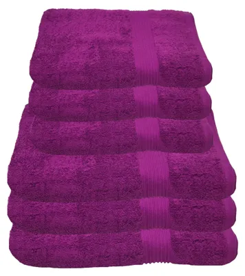 Produktbild von Julie Julsen Handtuch Set Lila,Set:6 tlg. 3 Badetücher 3 Handtücher