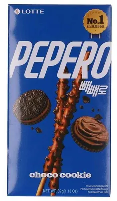 Produktbild von Pepero Choco Cookie Sticks 32g
