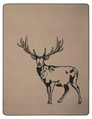 Immagine prodotto di Coperta Biederlack Deer con punto decorativo dimensioni 150 x 200