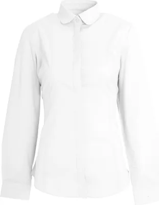 Image de Brook Taverner Femme Trevi Chemisier en popeline à manches longues PC2638 (38 FR) (Blanc)