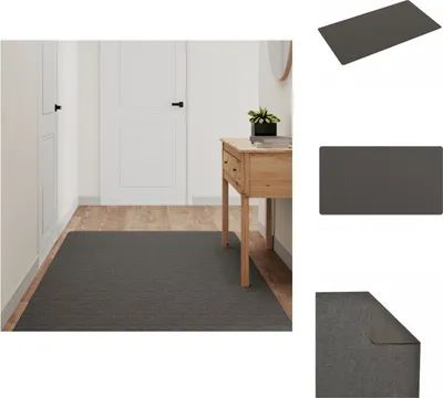 Zdjęcie produktu dla vidaXL Bieżnik dywanowy antracytowy 100x180 cm - Dywany