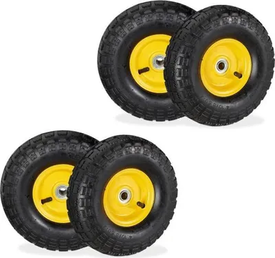 Obrázek produktu pro Sada kol nákladního automobilu se 4 ocelovými ráfky