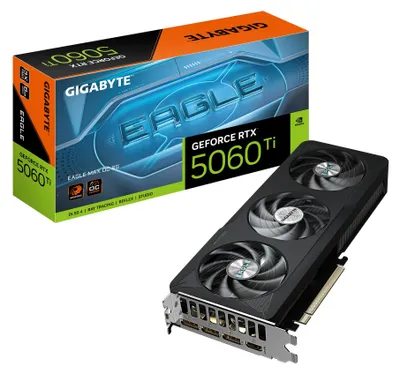 Imagen del producto de RTX 5060 Ti 8GB Gigabyte EAGLE Max OC, memoria GDDR7