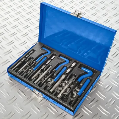 Productafbeelding van Helicoil set, schroefdraad reparatieset 88-delig