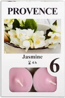 Obrázek produktu pro Svíčka Čajová Jasmín, 6Ks
