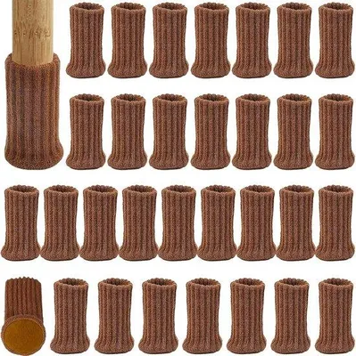 Produktbild von Famanu Möbelsocken - elastische Möbelbezüge aus hochwertigem Filz - rutschfeste Pads für Möbelbeine