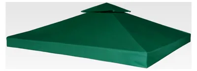 Produktbild von Ersatzdach für Pavillon 310 g/m² 3 x 3 m in Grün