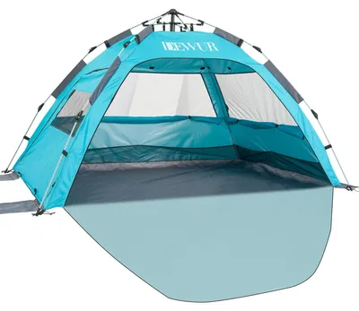 Image de Tente pop-up pour la plage, idéale pour 2 à 4 personnes, avec protection UV