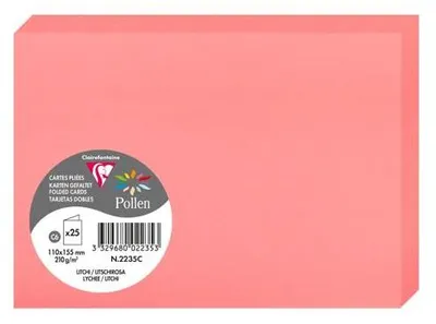 Image de Pack de 25 cartes doubles Pollen,