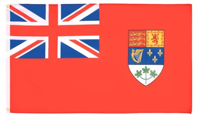 Kanada WWII Flagge 90x60 cm, 100D Polyester, 2 Ringe