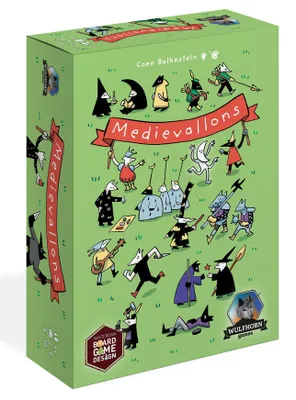 Image de HOT Exclusive : jeu de cartes « Medievallon », jeu de société stratégique pour 2 à 5 joueurs