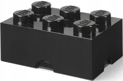Zdjęcie produktu dla LEGO 40000803 Klocek do przechowywania LEGO STORAGE BRICK 6, 8,47 l, czarny