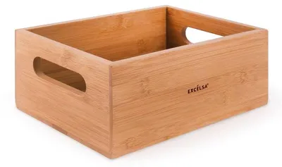 Imagen del producto de Cesta multifuncional Excelsa Bamboe, 22 x 15 x 9 cm