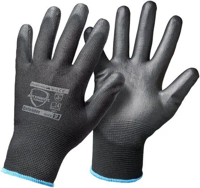 Obrázok produktu pre Montážne rukavice, polyester, polyuretán, dĺžka 9 cm, balenie 12 kusov