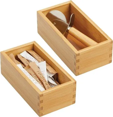 Produktbild von Famanu Besteckbox für Schublade - Aufbewahrung für Besteck und Küchenutensilien, groß