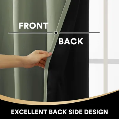 Produktbild von Thermogardine 100 x 150 cm, 100% blickdicht, wärmeisolierend, Verdunkelung für Fenster
