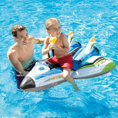 Produktbild von INTEX 57536NP RideON 'Water Gun Plane' 117x117cm