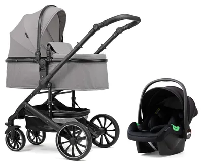 Produktbild von Pixini 3in1 Kinderwagen Set Kalani i-Size oxford grau