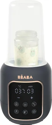 Produktbild von BÉABA, Flaschenwärmer/Sterilisator, Muttermilch-/Säuglingsmilchwärmer, Multifunktional: 5 Modi, Wasserbadfunktion, Erwärmen von Gläschen, Auftauen, Schnellmodus, Sterilisationsmodus, Multi Milk