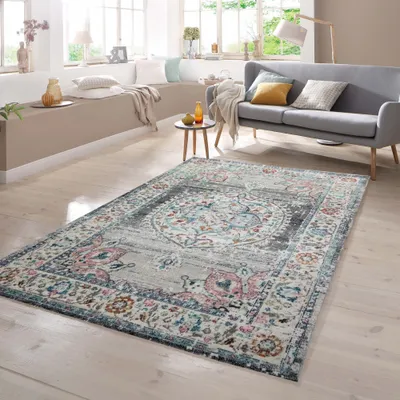 Obrázek produktu pro Koberec Orient Outdoor Vintage v šedomodré barvě velikost - 200 x 290 cm