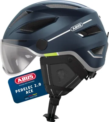 Image de Casque Urbain Abus 81927 - PEDELEC 2.0 ACE MIDNIGHT BLUE M