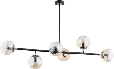 Zdjęcie produktu dla Lampa sufitowa minimalistyczna 6 punktowa SERGIO 6xE14 10W ALF63026 Alfa