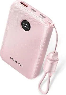 Obrázek produktu pro Vention FKAP0-C, 10000 mAh, 22,5 W, Růžová