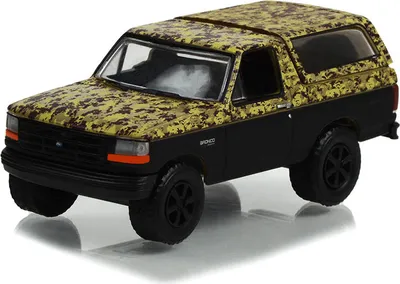 Produktbild von FORD Bronco 1996 aus der ALL TERRAIN-Serie in Blisterverpackung., GREEN35250-C, Maßstab1/64, GREENLIGHT