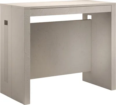 Produktbild von Dmora Ausziehbarer Tisch Ficarolo 186x90x78h cm Beige, 8 Sitzplätze Ausziehbar