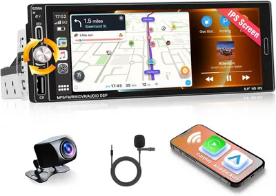 Produktbild von Android 13 Autoradio – Auto-Audiosystem – Multimedia-Player – GPS-Navigation – Touchscreen-Radio