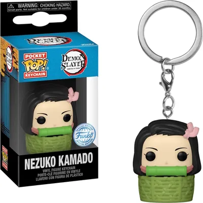 Produktbild von Demon Slayer - Nezuko Kamado - Schlüsselanhänger Funko Pocket POP! Keychain