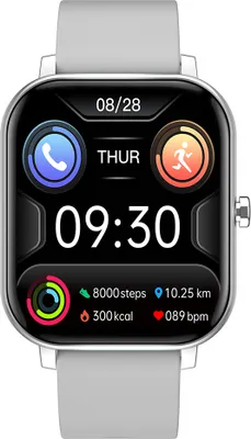 Produktbild von Fy03 Smart Watch Farbbildschirm Herzfrequenz Blutdruck Musiksteuerung Schrittgrau