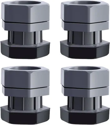 Produktbild von 4 Stück Antivibrationspads für Waschmaschinen, Stabilisatoren für Die Waschmaschine Pagoted
