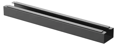 Produktbild von Kabelkanal Schreibtisch magnetisch schwarz | conecto Kabelmanagement System