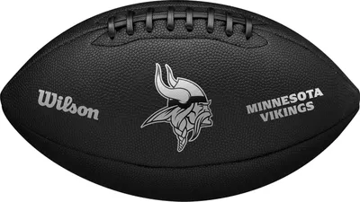 Immagine prodotto di Pallone Wilson NFL Team Metallic Premiere Minnesota Vikings WF4015821XB, Palloni da football americano, Unisex, Nero, Misura: 9