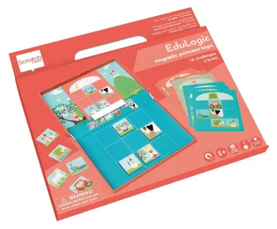 Image de SCRATCH - Jeu d'apprentissage magnétique Princesse et licorne