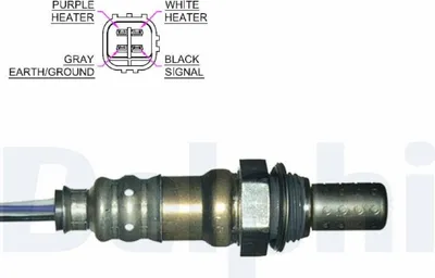 Produktbild von DELPHI Lambdasonde für TOYOTA Yaris Schrägheck (P1) Beheizt 750mm ES20156-12B1