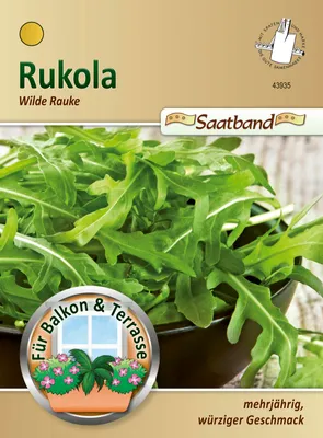 Zdjęcie produktu dla Rukola Wilde Rauke (opakowanie z nasionami) | Nasiona rukoli/raukii firmy N.L. Chrestensen