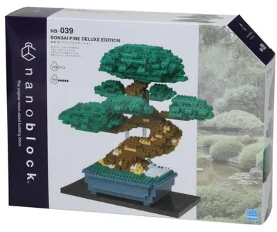 Zdjęcie produktu dla Klocki konstrukcyjne - BANDAI - NANOBLOCK - Bonsai Deluxe - 1130 elementów
