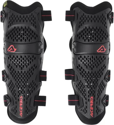 Image de Protège-genoux Acerbis Impact Pro, couleur noire