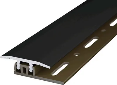Produktbild von SKANDOR Übergangsprofil Aluminium Schwarz eloxiert 6x27x1000 mm