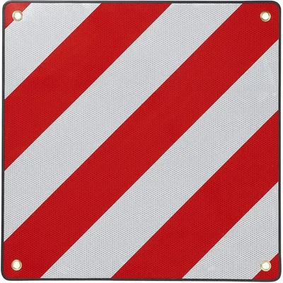 Produktbild von PROPLUS Alu-Warntafel 50 x 50 cm für Italien