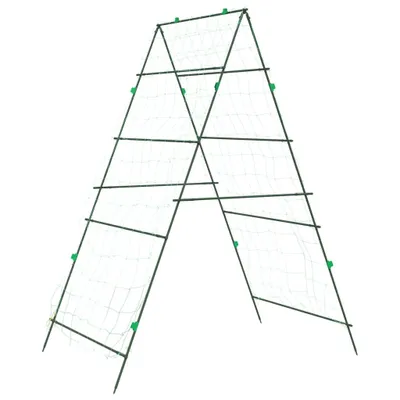 Obrázek produktu pro vidaXL Rostlinná síť A-rám 99x90x175,5 cm ocelová
