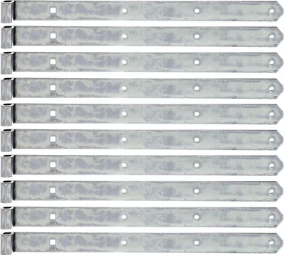 Produktbild von Alberts 845346 Ladenband, gerade, Abschluss abgerundet, galvanisch verzinkt, dickschichtpassiviert, Rolle Ø16 mm, Größe 600 x 45 mm, 10er Set
