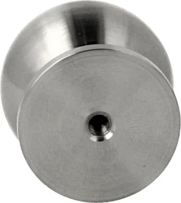 Produktbild von Möbelknopf Schubladenknopf Türknopf Küchenknopf Edelstahlknopf Edelstahl ø 15mm